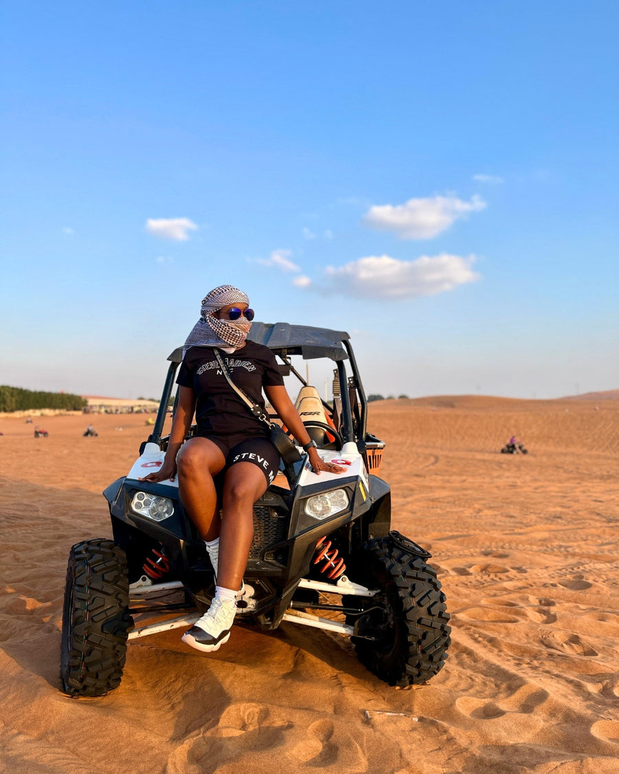 Desert safari dune bashing in Dubai on the October 2026 tour