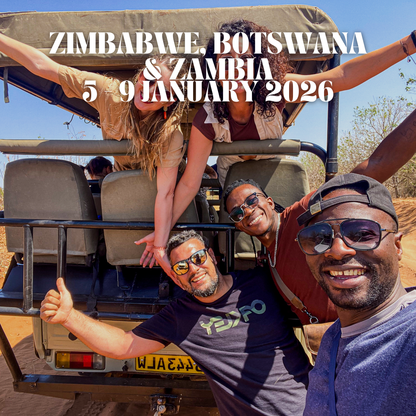 Zimbabwe, Botswana and Zambia Tour | 5 - 9 January 2026