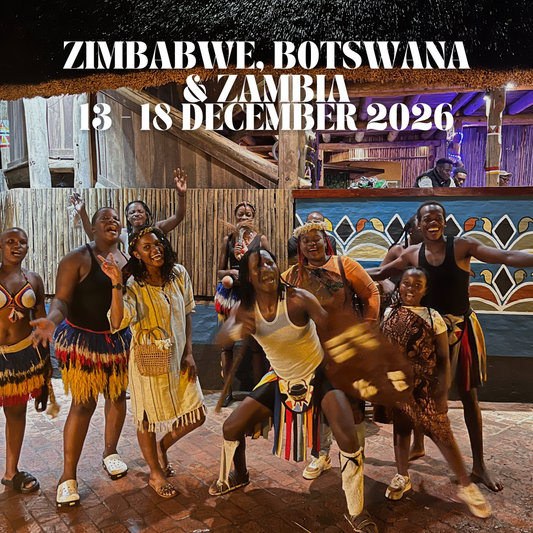 Zimbabwe, Botswana and Zambia Tour | 13 - 18 December 2026