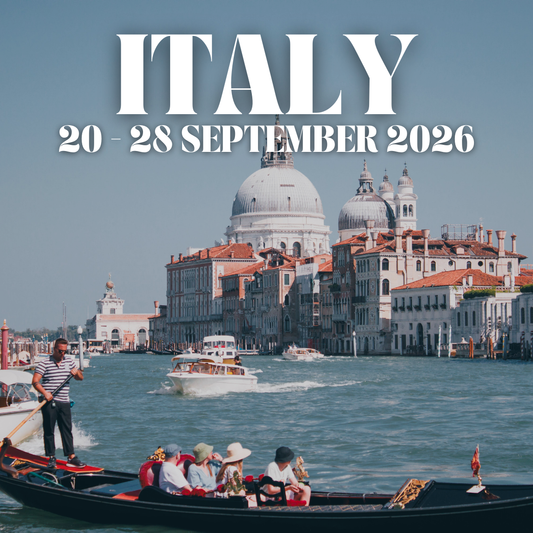 Italy Tour | 20 - 28 September 2026